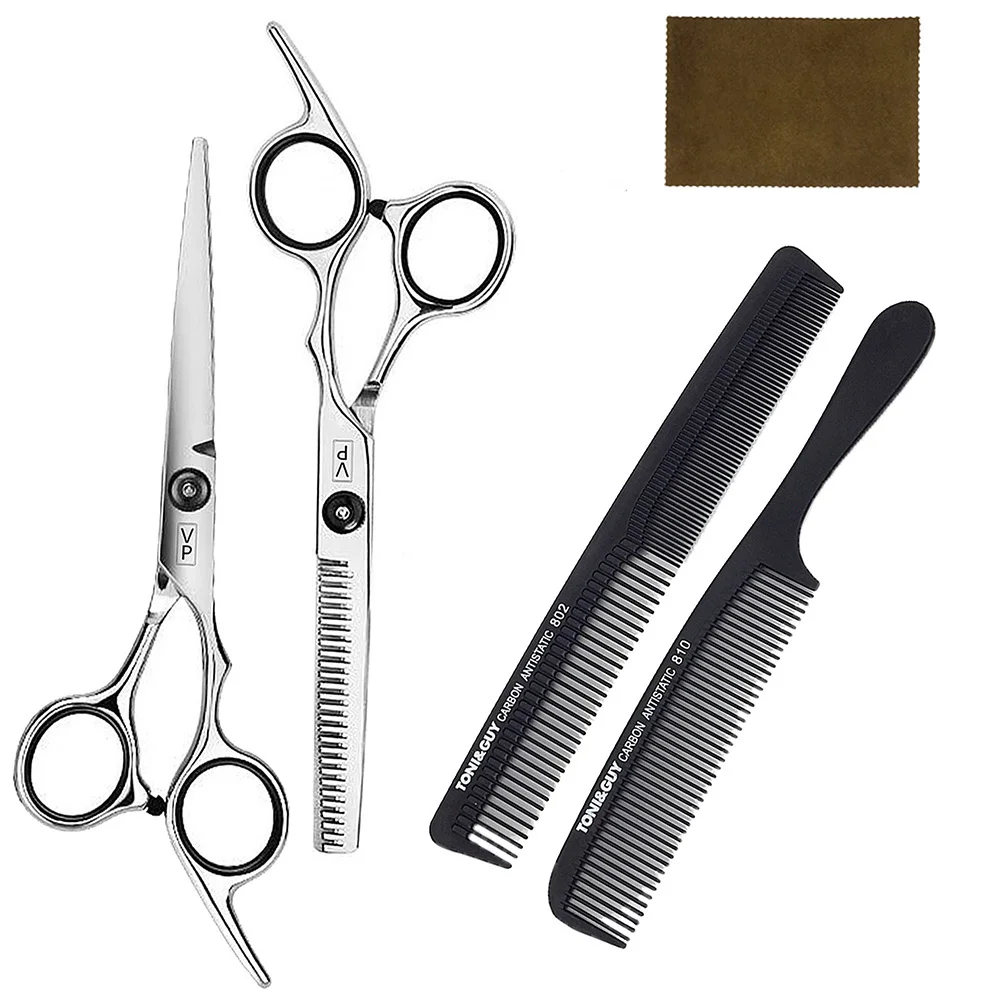 6 дюймов Профессиональные Парикмахерские ножницы набор Япония стрижка Салон