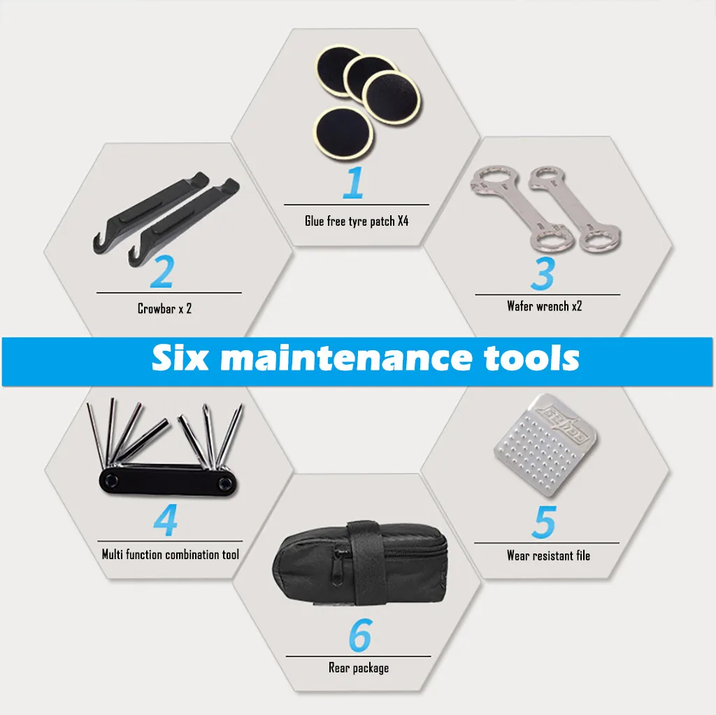 Набор инструментов для ремонта велосипедных шин |