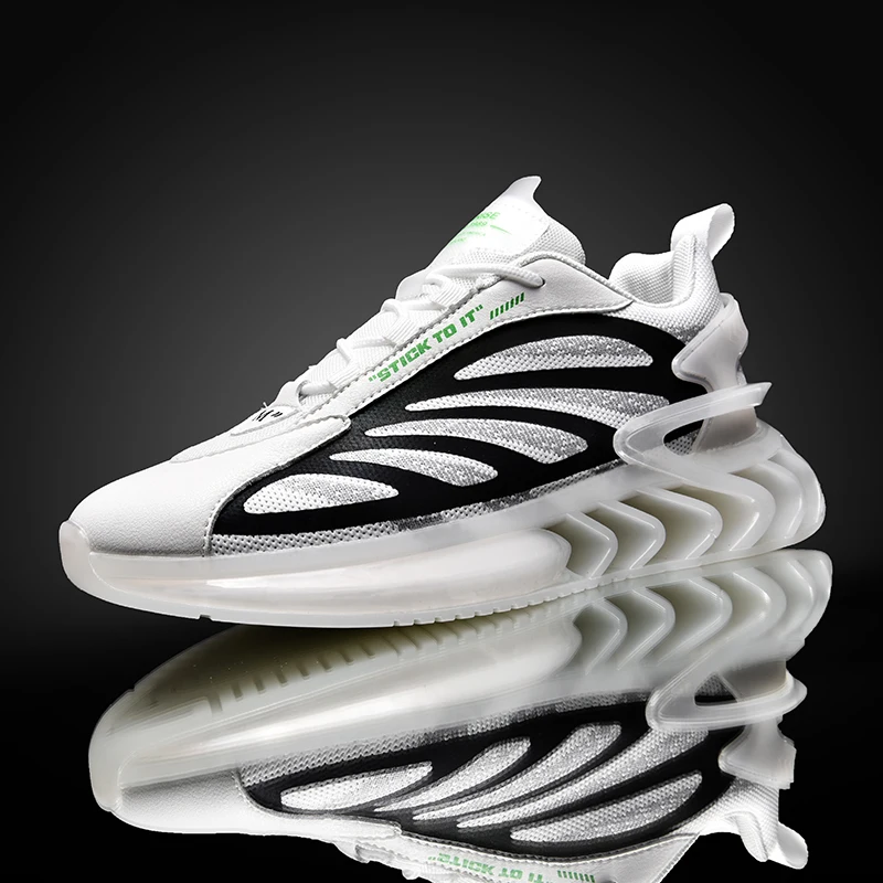 

2021 Running Shoes Breathable Sneakers Antiskid Damping Jogging Shoes Outdoor Reflective Training Shoes Zapatillas