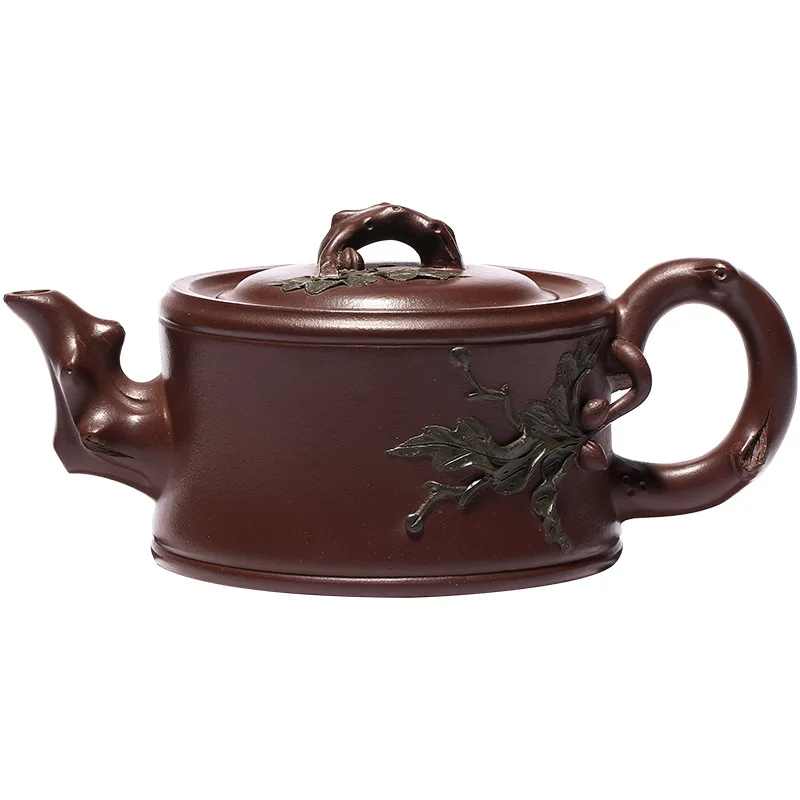 

Zisha teapot Yixing Mingjia pure handmade large capacity teapot with fragrant jade