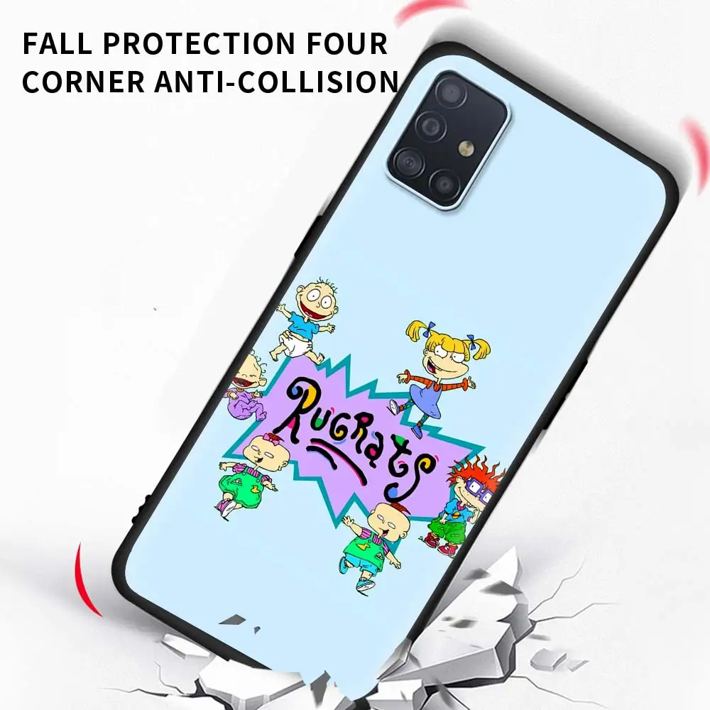 

Tpu Case for Samsung Galaxy A51 A71 A21s A12 A31 A52 A41 A32 A02s M31 M51 Silicone Soft Back Capas Cartoon Rugrat
