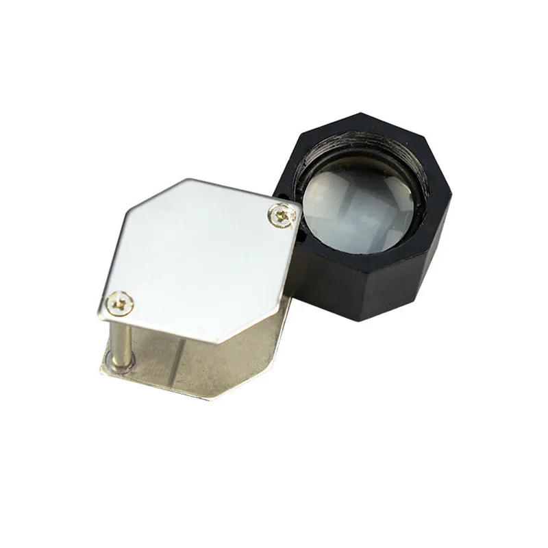 Портативные карманные ювелирные увеличители оптические стеклянные линзы