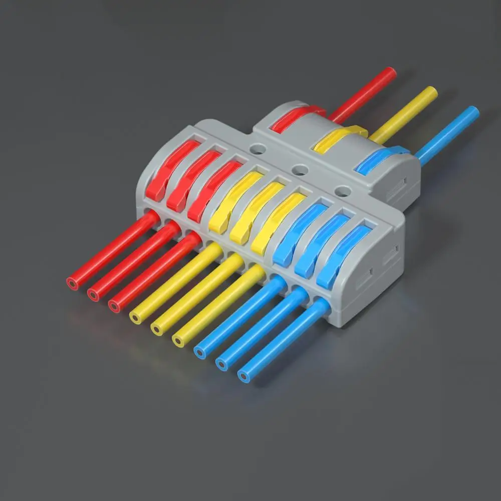 5 шт. Быстрый проводной соединитель SPL 633/933 универсальные Проводные кабельные