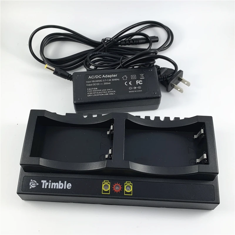 Trimble Dual Charger for Trimble 5700/5800/R8/R7/R6 GNSS GPS 54344 Battery 