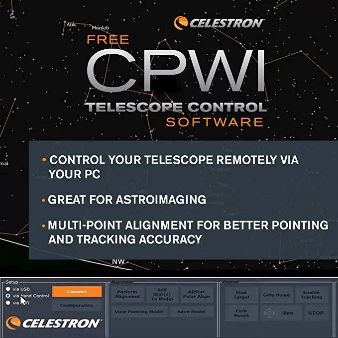 Лучший профессиональный Компьютеризированный телескоп Celestron NexStar 4SE, астрономический телескоп, подходит для начинающих и продвинутых пользователей