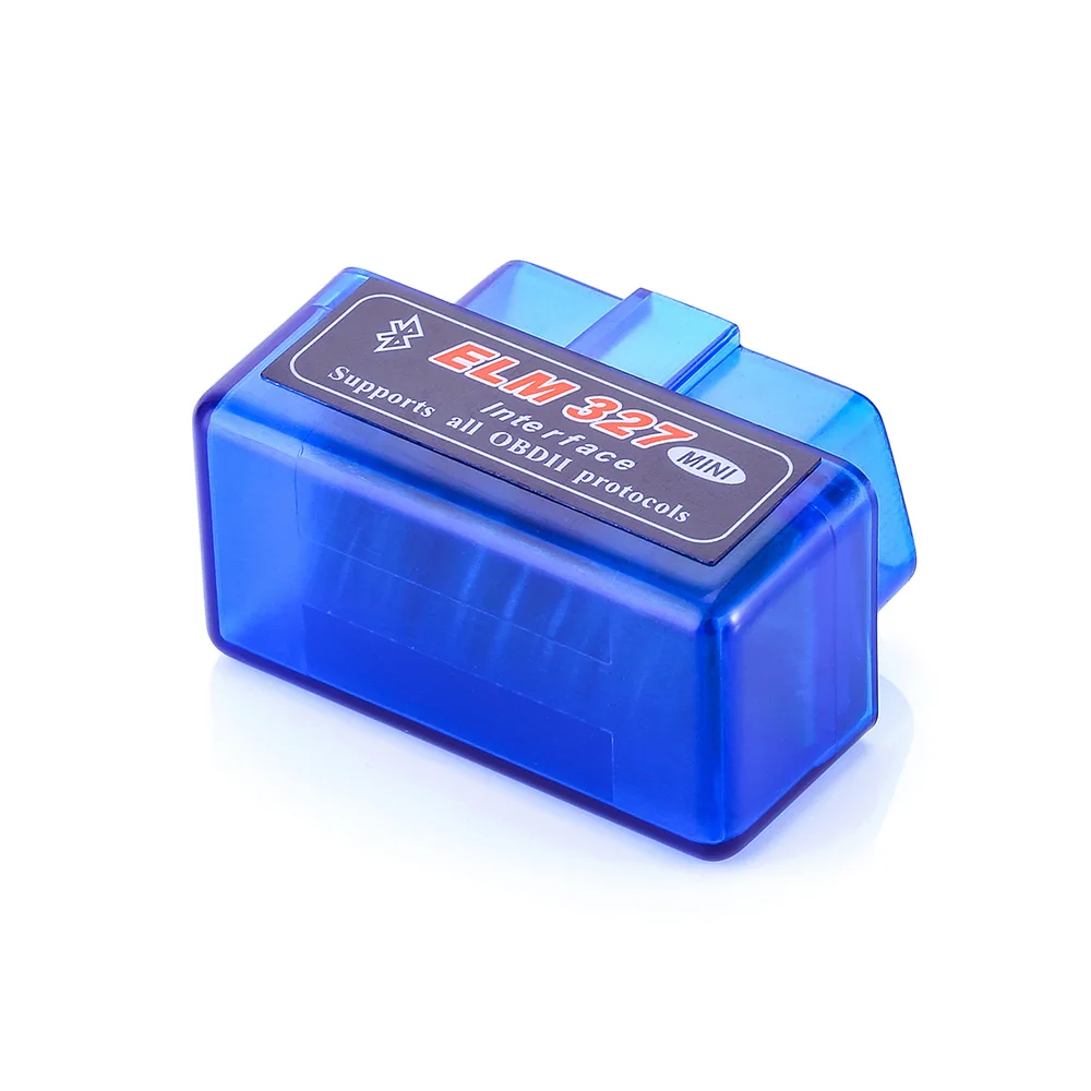 Автоматический мини сканер ELM327 Bluetooth OBD2 V2.1 автоматический OBDII 2 автомобиля ELM 327