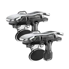 Контроллер с триггерами, 1 пара мобильный телефон, игровой курок, джойстик для PUBG, геймпад толщиной 4-13 мм, кнопка прицела