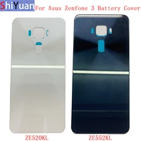 battery cover rear back door panel housing case for asus zenfone 3 ze552kl ze520kl back cover with logo replacement parts