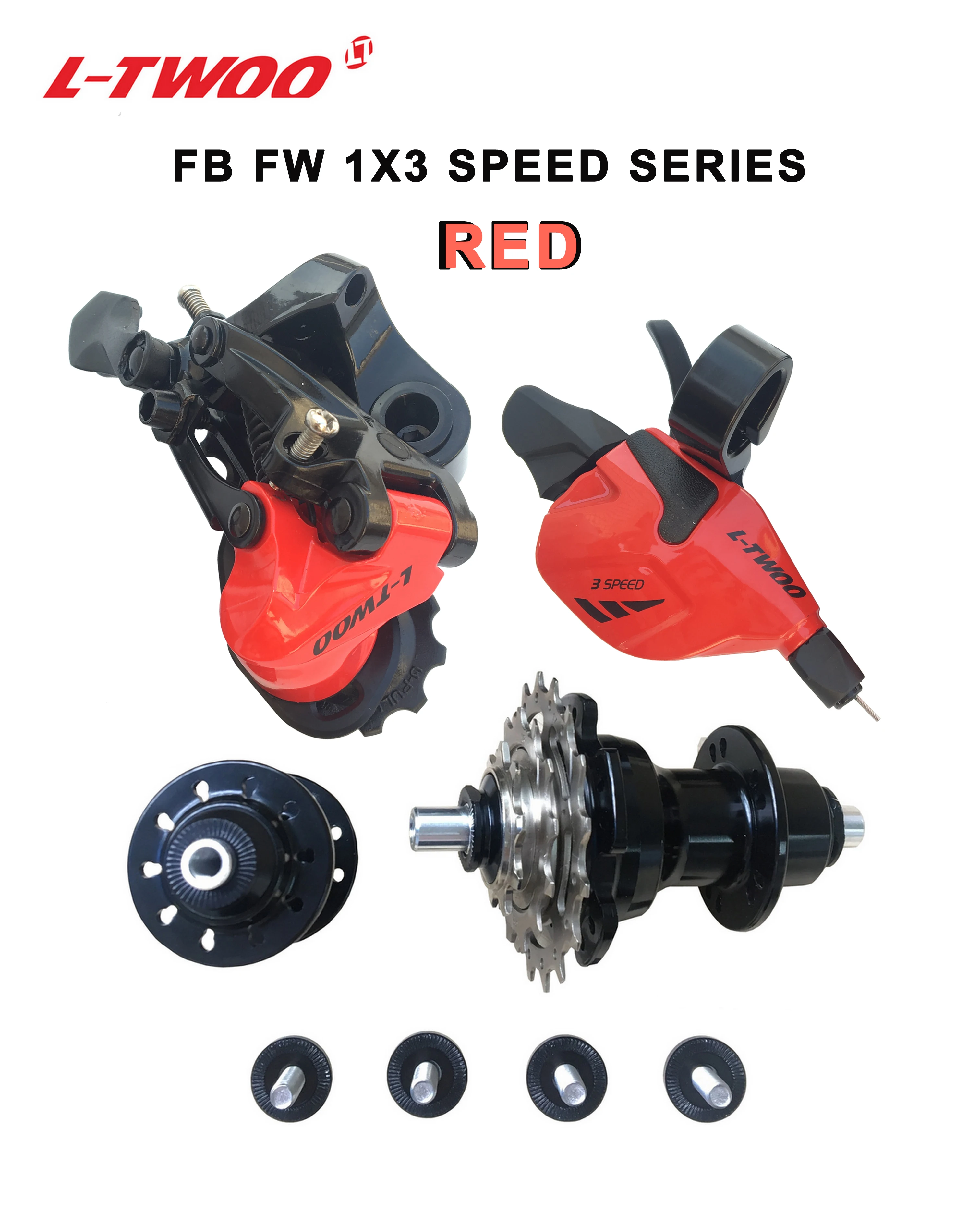 Складной велосипедный переключатель LTWOO FW3 задний передач втулка переключения в