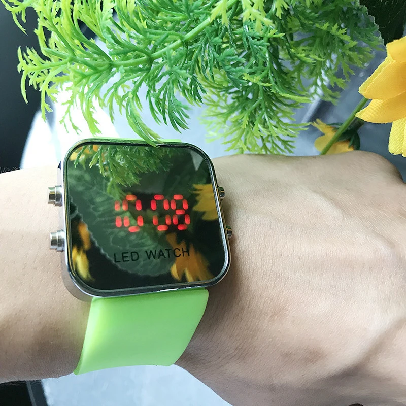 Модные спортивные часы со светодиодной подсветкой роскошные мужские цифровые