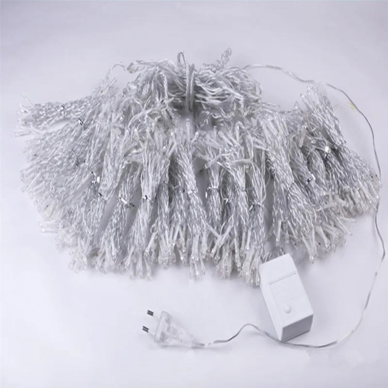 Рождественская гирлянда занавеска для помещений СВЕТОДИОДНАЯ Гирлянда улицы