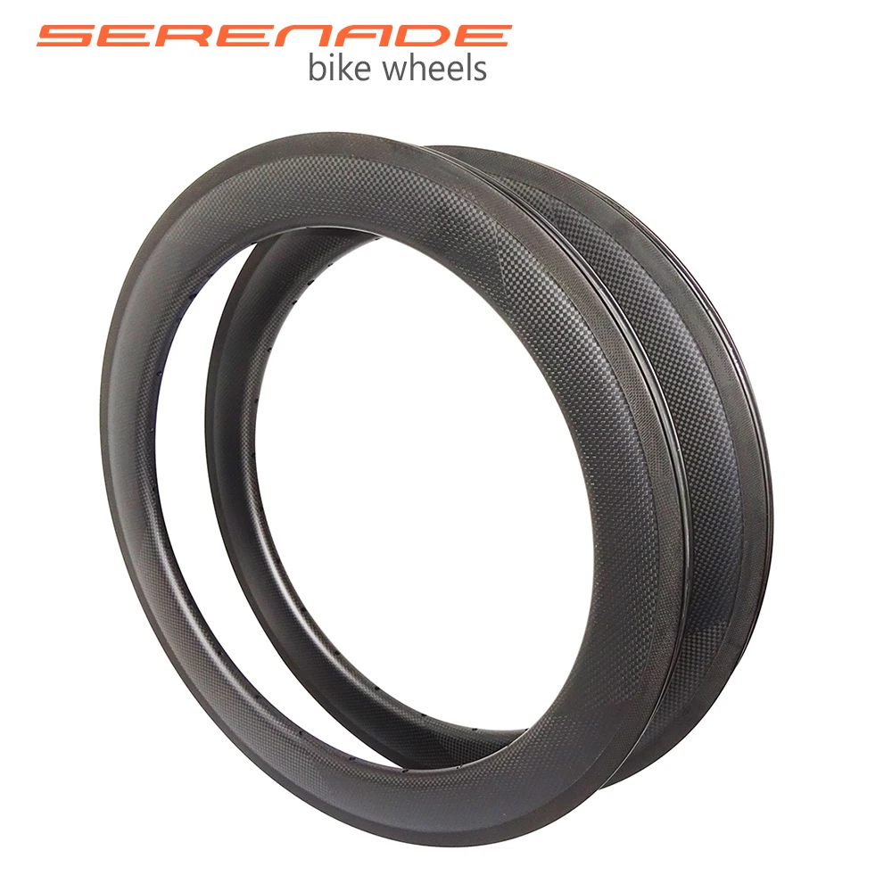 Verkaufen 50x25mm 20 Zoll Carbon Bmx Zyklus Felgen 451 Racing Mini Rennrad Räder Toray T700 Carbon Fahrrad Räder Felge