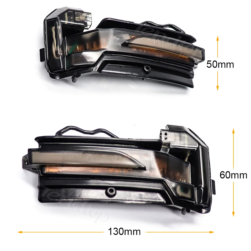 

2pcs/Lot For Audi Q2 GA Q3 F3 Dynamic LED Blinker Turn Signal Light Rear View Mirror Indicator Repeater Car Amber