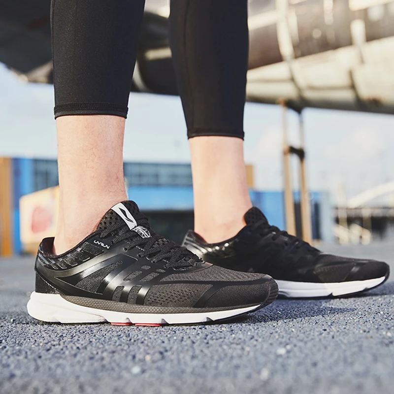 Мужские кроссовки Li Ning ROUGE RABBIT легкие дышащие для бега спортивные ARBM127 SONF17 2017|smart