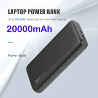 power bank 20000mah pd 60w fast charging for huawei p30 p40 laptop powerbank portable external battery charger for iphone xiaomi