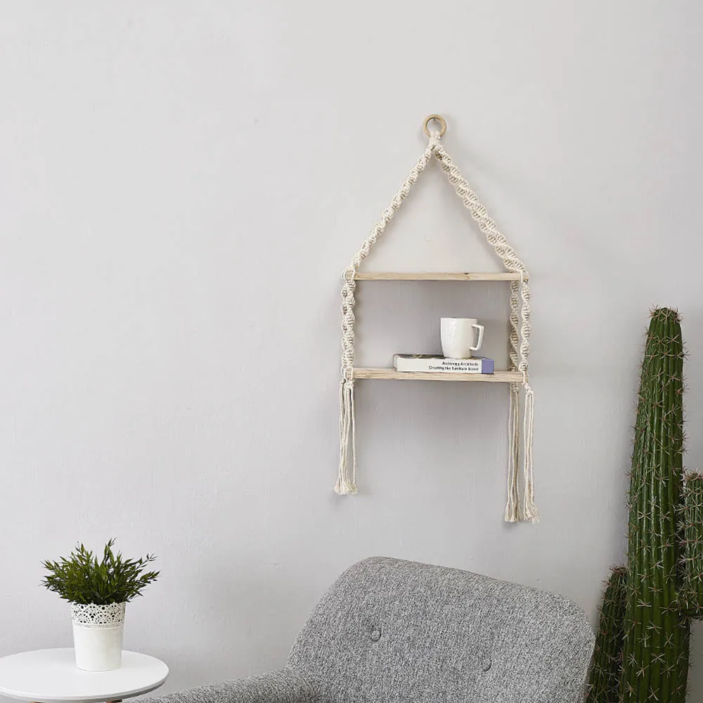Украшение для дома скандинавский Декор полка хранения детской комнаты настенная
