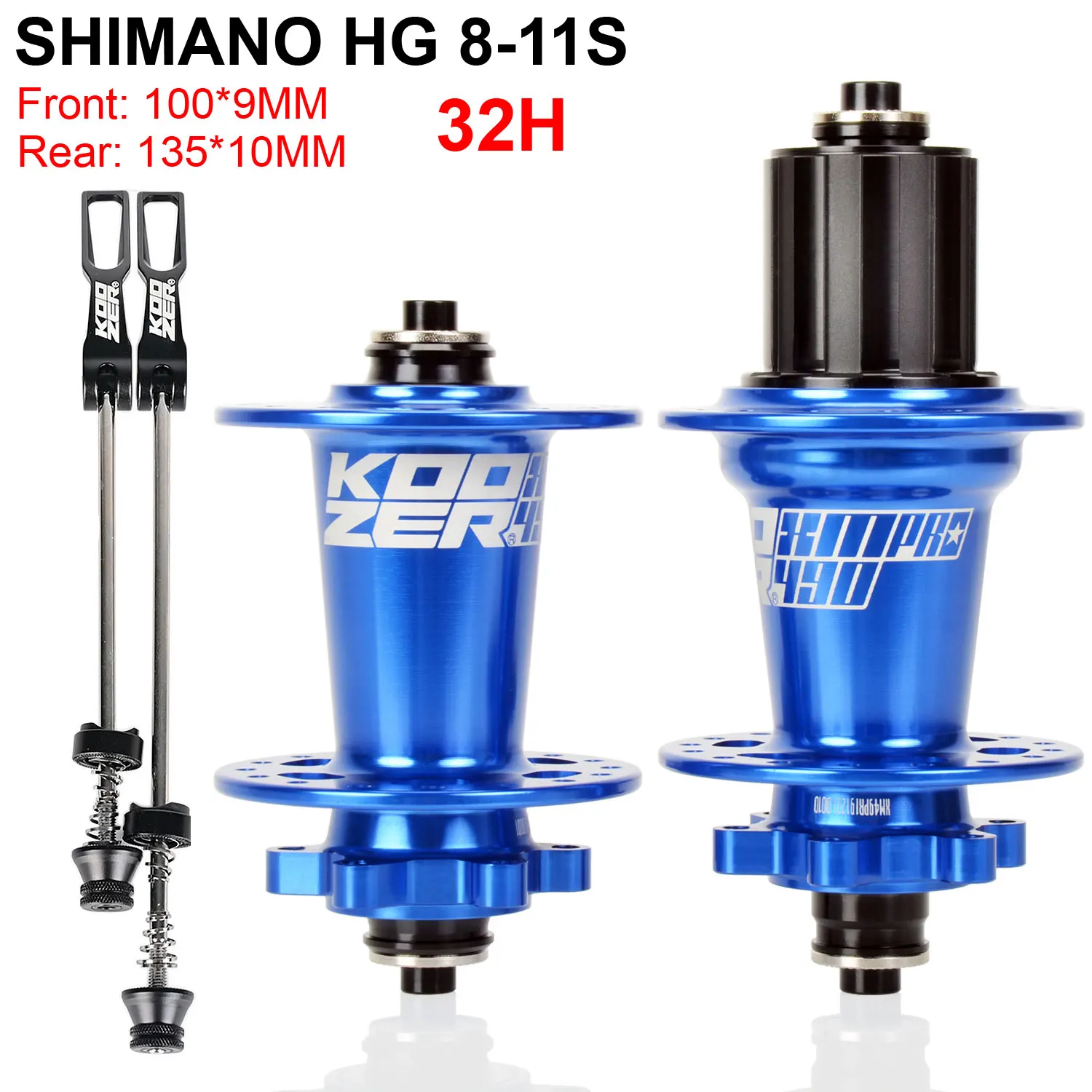 Новые ступицы Koozer XM490 PRO ступица для горного велосипеда 10*135 мм QR 100*15 12*142 до 32