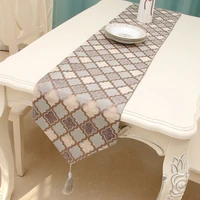 europe luxury table runner table table runners for wedding party camino de mesa tafelloper geometric tablecloth bed