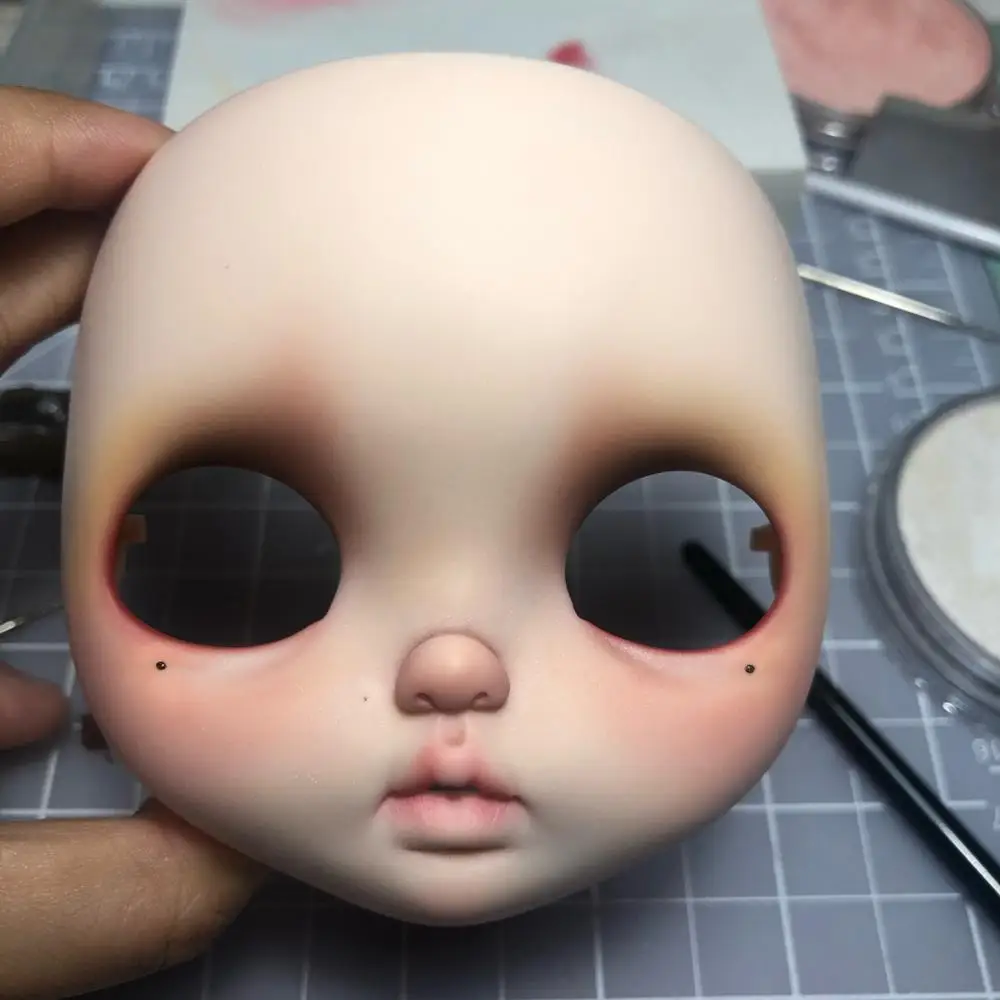 

1/6 BJD 30CM Doll toys 19 joint Top Quality customization doll Nude blyth doll ,face plate with makeup white skin face 7.11.1