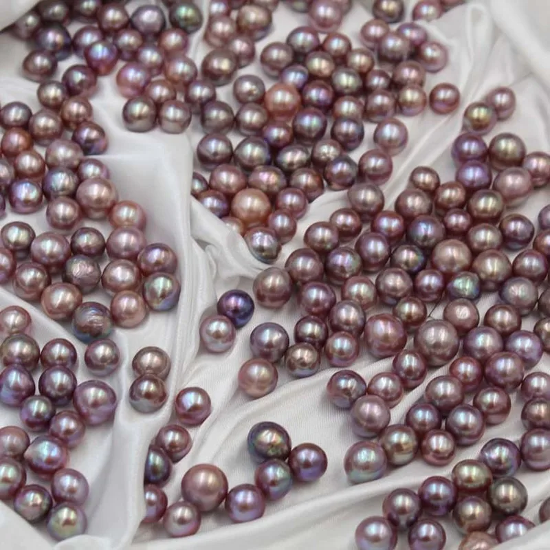 Натуральный пресноводный жемчуг свободные бусины сильный светильник не