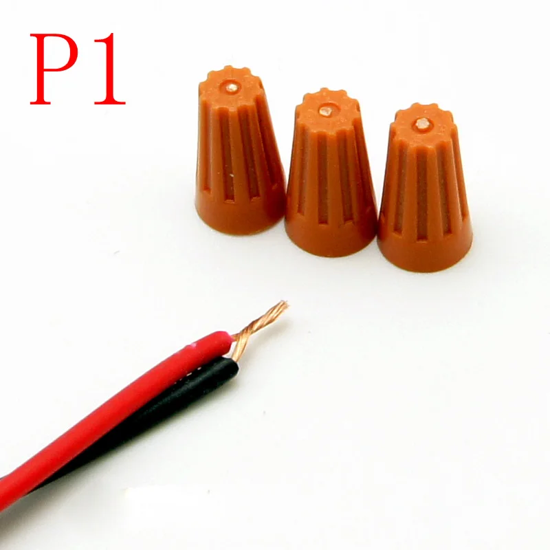 1000 шт. Соединительная крышка P1 Пружинные соединители винтовые крышки