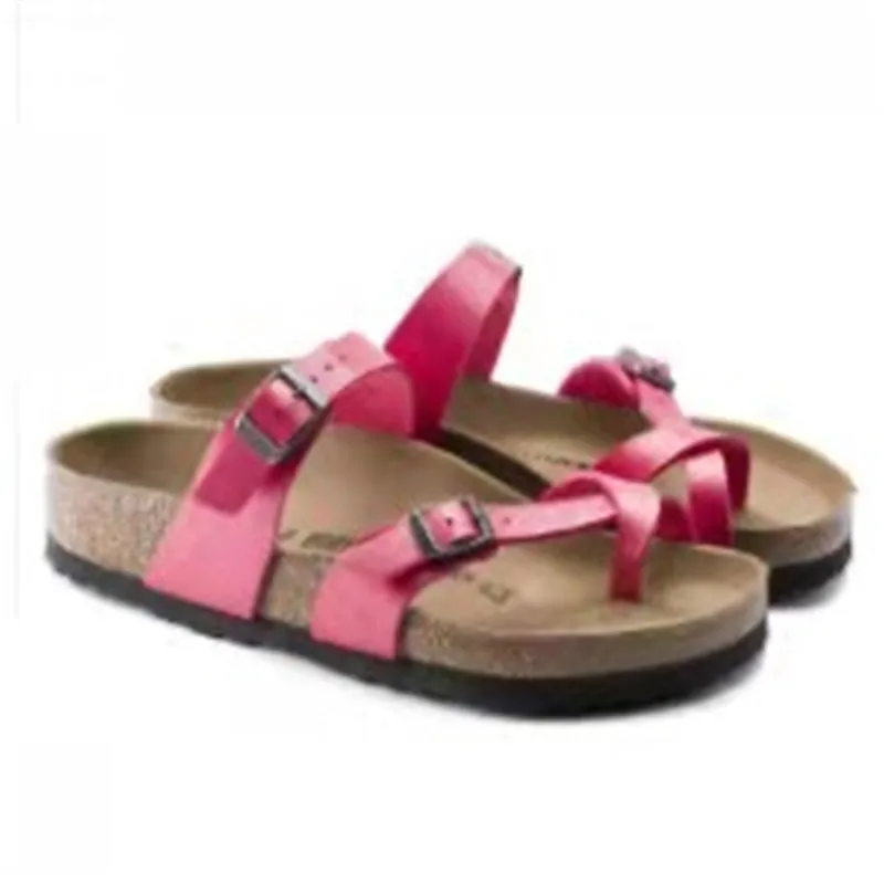 

2021 European and American women's large size flat flip flops new slippers 1890