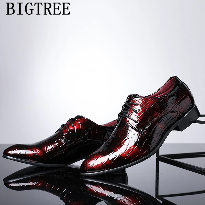 Мужские итальянские ботинки официальная обувь под свадебное платье туфли