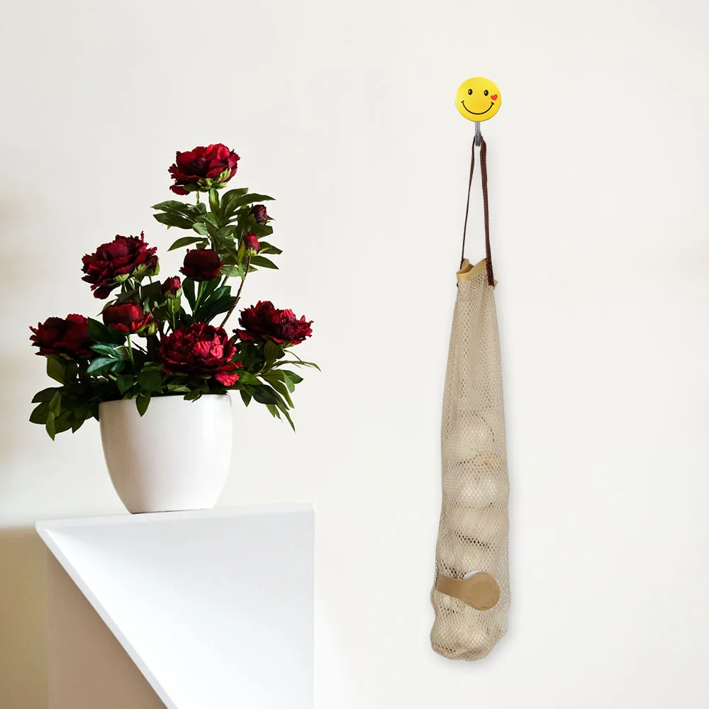 HILIFE портативный мешок для хранения фруктов и овощей чеснок картофель сетки сумки