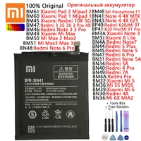 original replacement battery for xiaomi mi redmi note mix 2 3 3s 3x 4 4x 4a 4c 5 5a 5s 5x m5 6 6a 7 8 9 pro plus lite batteries