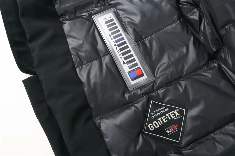 

New 2020 High Quality Men's Down Jacket Warm Windproof Waterproof Winter Jacket Men Hooded Coat Casual Down Jacket -30 Degree