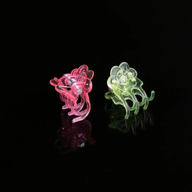 

60Pcs Plastic Plant Fix Clips Orchid Clips Garden Support Clips Orchid Grower Flowers Fruit Vine Support L5YE