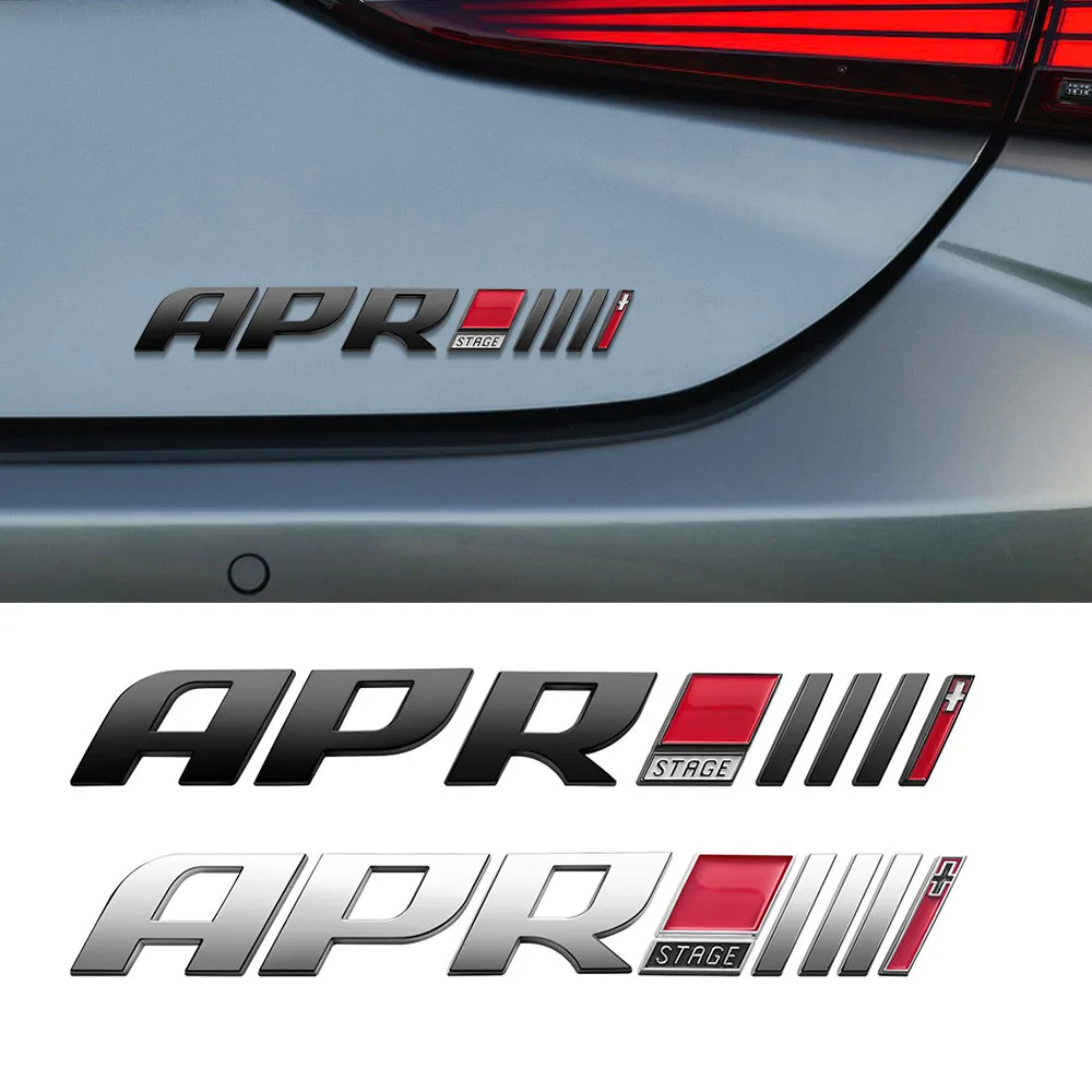 

1pcs Car Emblem Badge Sticker For Volkswagen Skoda Audi ABT BMW MercedesBenz Ford APR Stage Sticker Decal Auto Accessories