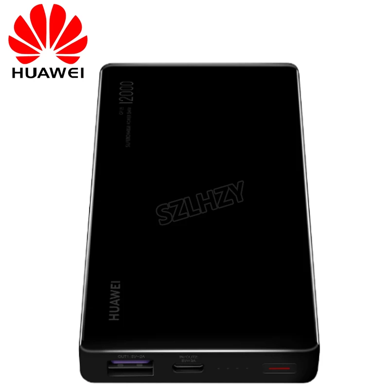 HUAWEI 12000mAh 40W Supercharge Power Bank Type A/Type C выход ноутбук Зарядка Поддержка Универсальный