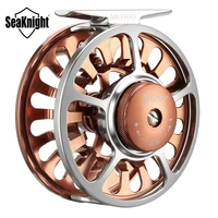 seaknight honor fly fishing reel machined aluminum full metal fishing wheel saltwater freshwater fishing 34 56 78 910