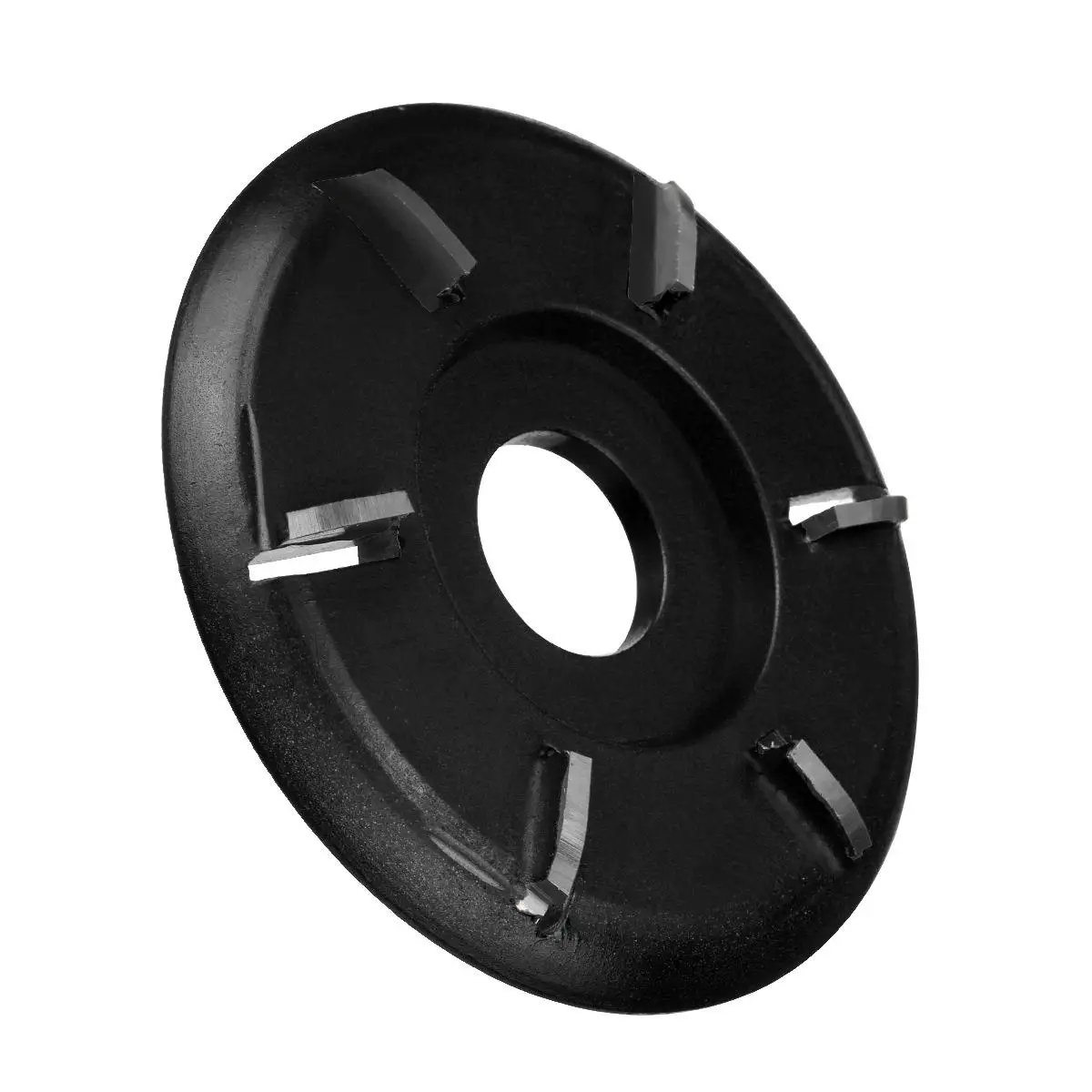 Arc black 90 мм мощный резьба по дереву диск для 22 мм Угловая шлифовальная машина инструмент Фрезерный резак чайный лоток лезвие шестизуб деревообрабатывающий турбо диск шлифовальный станок - Цвет: Arc black