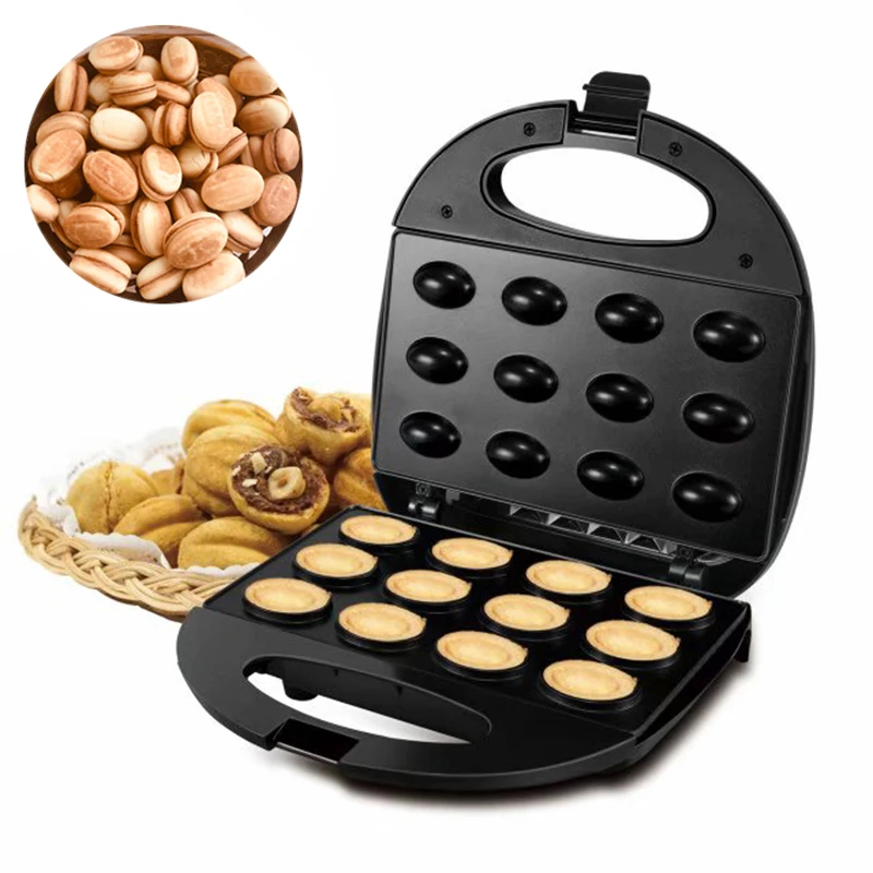 Online Pembuat Kue Kacang Listrik Otomatis Mesin Pembuat Roti Wafel Roti Pemanggang Roti Lapis Roti Panggangan Sarapan Panci Kering Makanan Ringan Alat Kue