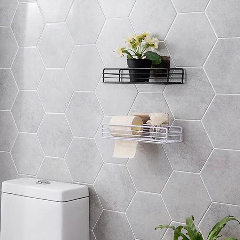 Органайзер из нержавеющей стали простая установка подставка для ванной комнаты