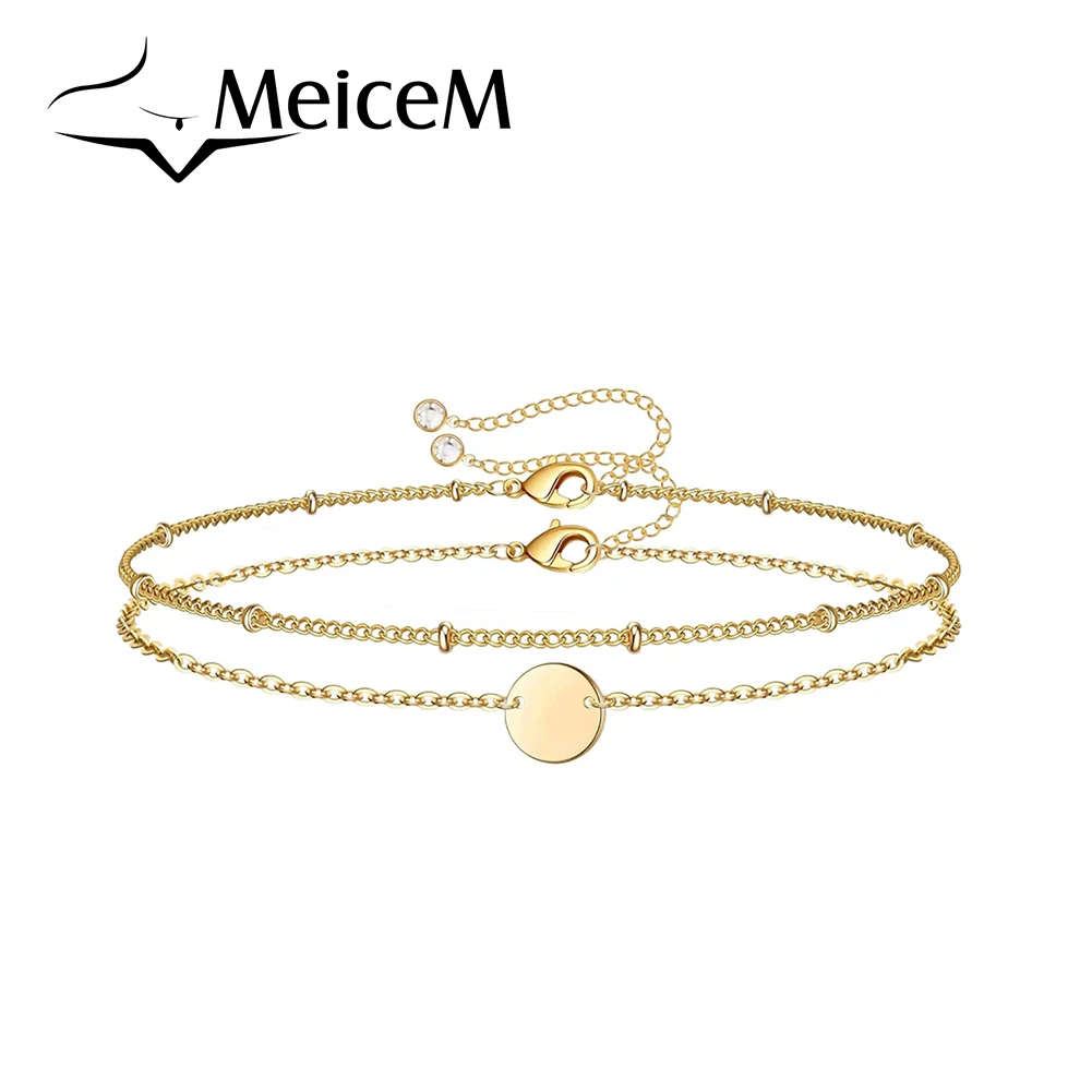 

2021 New Fashion Copper Simple Women Turkish Evil Eye Turtle Bird Geometric Chain Bracelet Charm Summer Beach Party Jewelry Gift