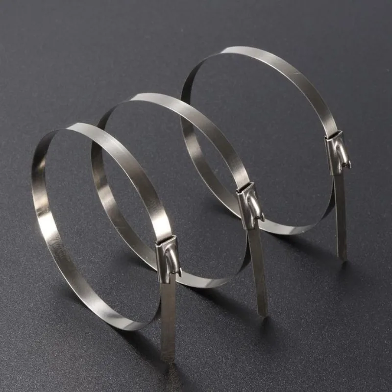 Кабельные стяжки с шариковым замком из нержавеющей стали 100 304 шт. | Обустройство