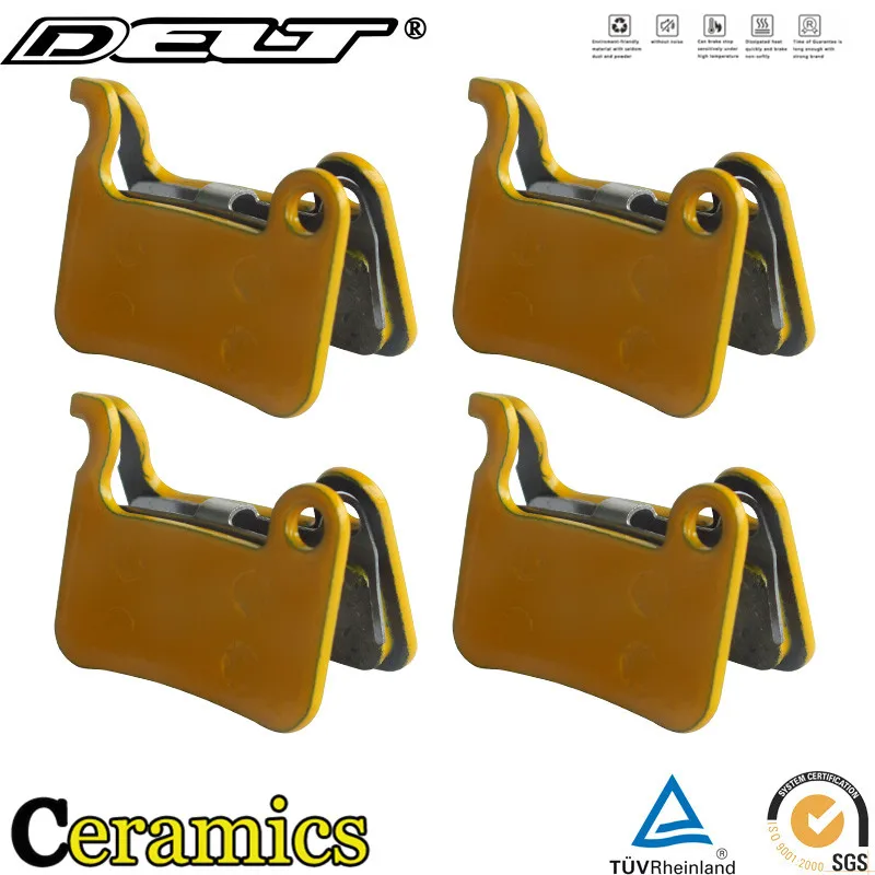 

4 Pair Ceramics Bicycle Disc Brake Pads FOR SHIMANO M596 M595 M535 M665 M775 776 765 XT/R 975 966 965 E-BIKE Accessories