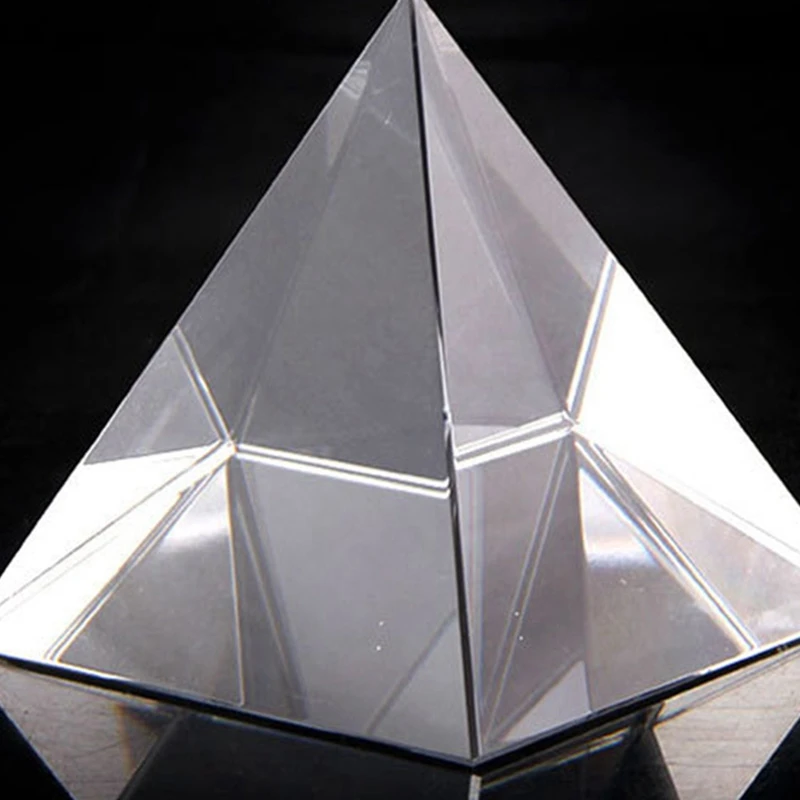 

Prism Optical Glass Pyramid 40mm High Rectangular Polyhedron Suitable for Teaching Experiments
