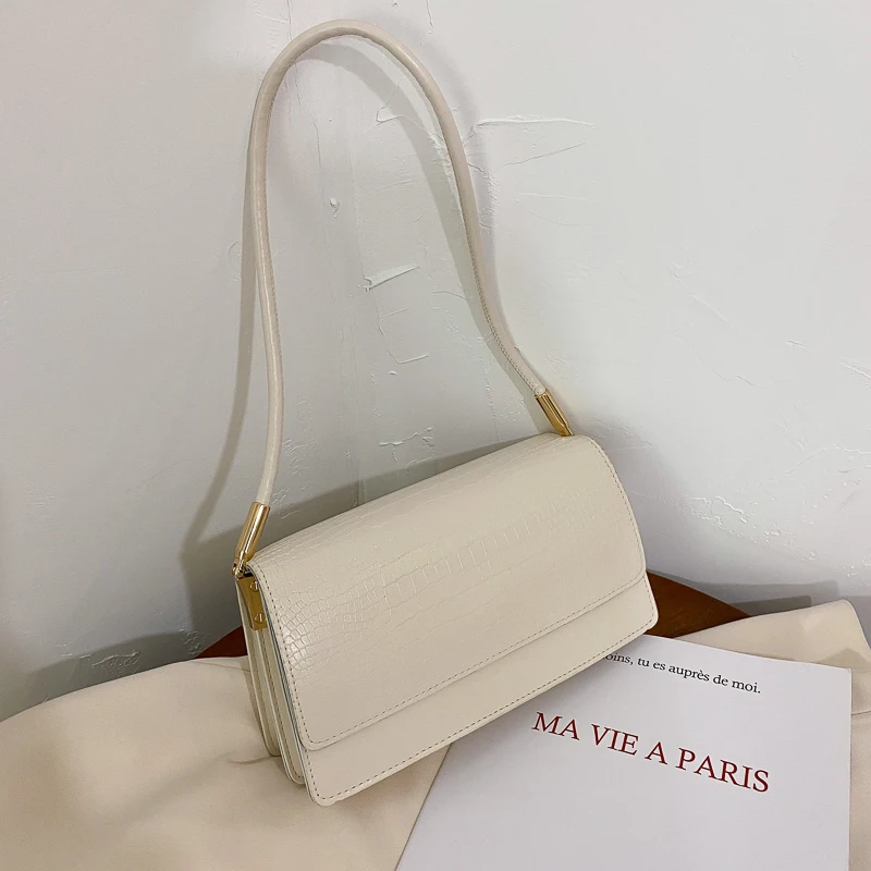 

New Woman Shoulder Bag Fashionable Simple Chain Messenger Bag High Quality Luxury Designer Handbag 2021 New Female Underarm Bag