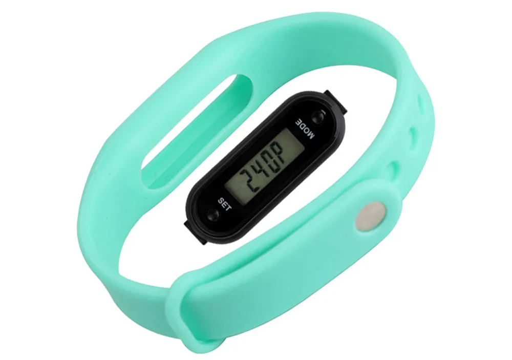 Reloj простой спортивный браслет шагомер счетчик калорий цифровой ЖК-дисплей