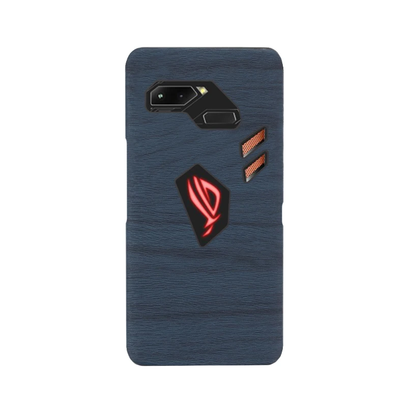 Чехол для телефона из искусственной кожи с деревянным лицевым покрытием Asus ROG