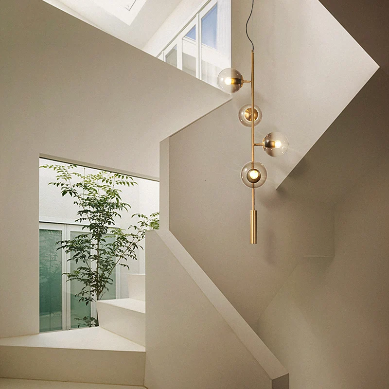 Современный стиль гостиной спальни минималистский ресторан подвесной