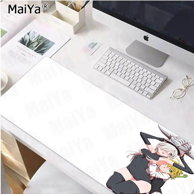 

Maiya Non Slip PC Nanatsu No Anime Keyboards Mat Rubber Gaming mousepad Desk Mat Free Shipping Large Mouse Pad Keyboards Mat