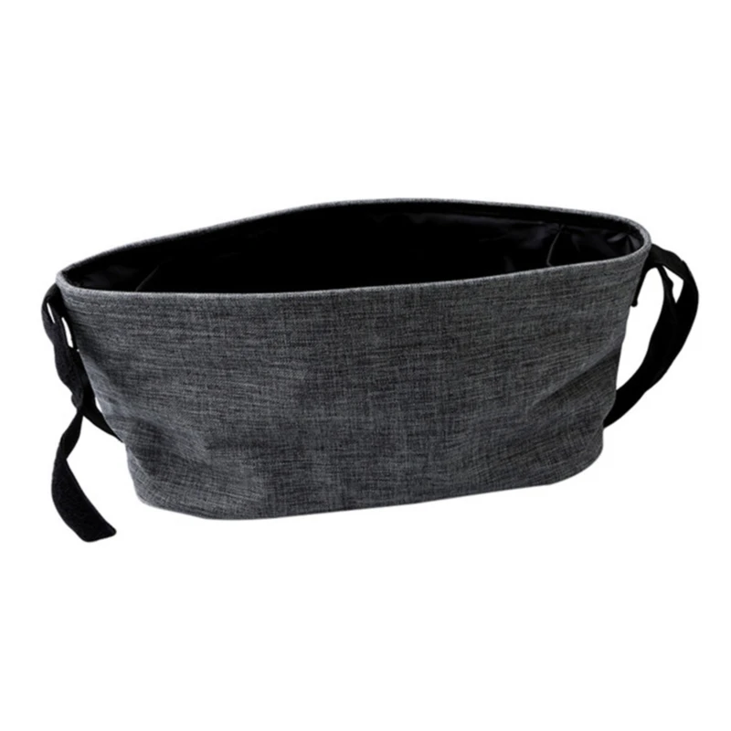 

Baby Stroller Hanging Bag Large Quality Durable Solid Color Simple Storage Bags Stroller Accessories Hanging Basket Bag