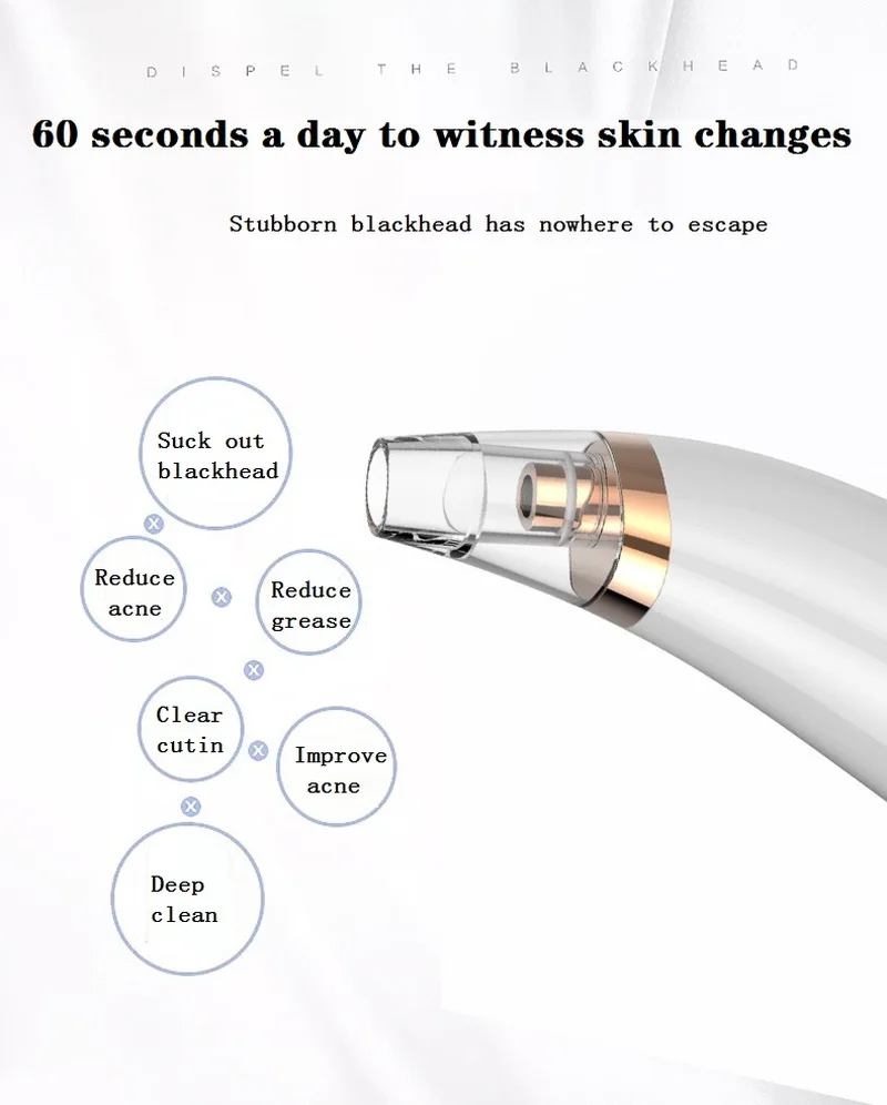 Устройство для глубокого очищения пор кожи лица от акне| |