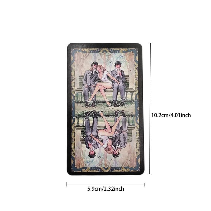 Настольные игры для мужчин и женщин пикантная сказочная колода Таро 78 листов