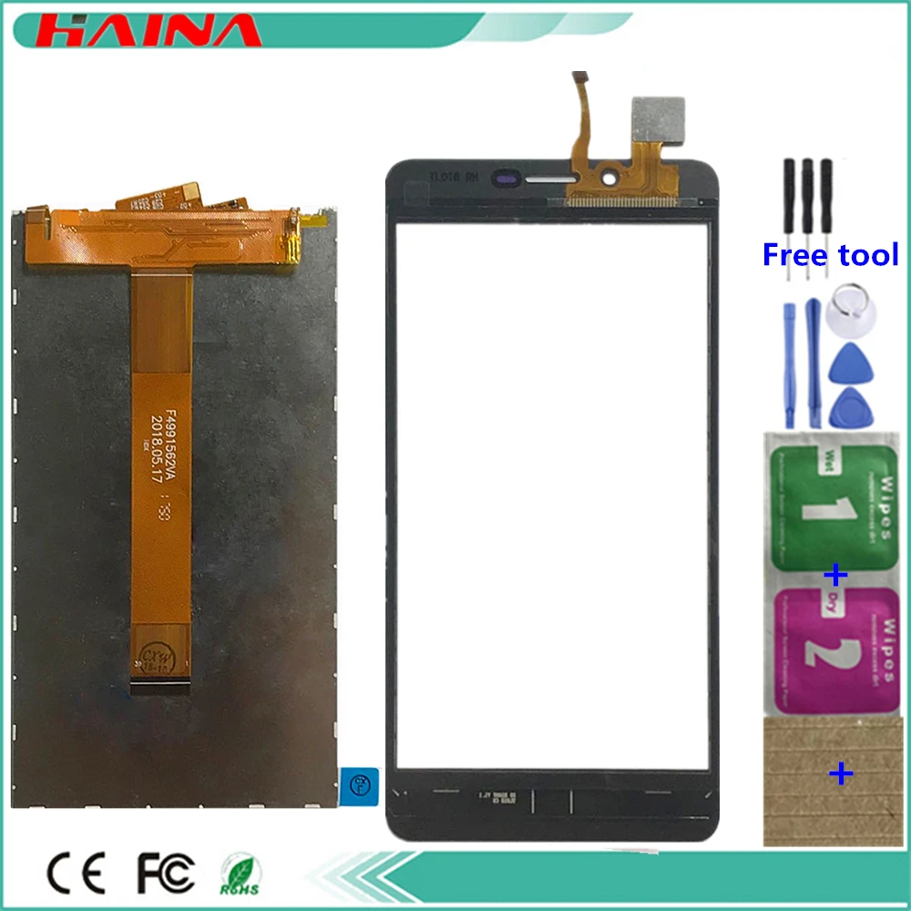 ЖК-дисплей 5 0 дюйма для LEAGOO KIICAA POWER сенсорный экран дигитайзер бесплатные